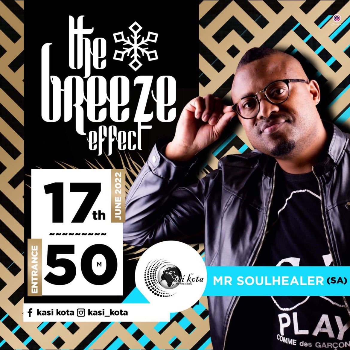 Mr cool calm and collected is in town next weekend! Join the sermon at #KasiKotaLs for soul-soothing sounds with <a href="/SoulHealer_za/">Mr_Soulhealer</a> | 

Yo @bootzdadj are you hosting us?