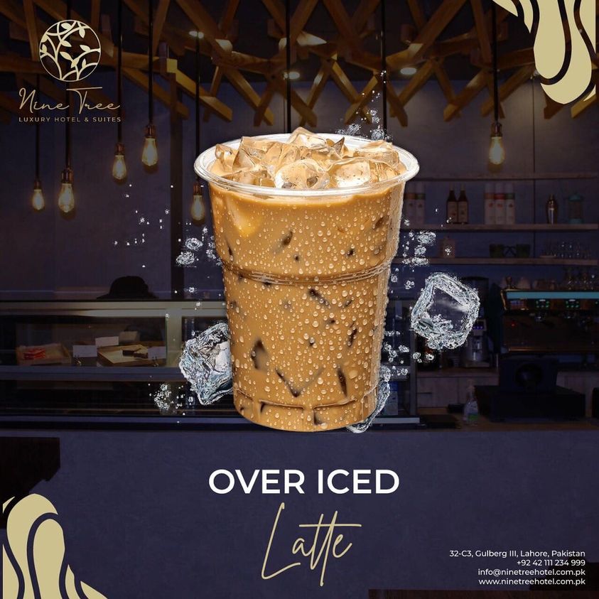 NineSuites's tweet image. OVER ICED LATTE 
Caramel - Vanilla - Hazelnuts - White Mocca 
𝘍𝘰𝘳 𝘮𝘰𝘳𝘦 𝘪𝘯𝘧𝘰𝘳𝘮𝘢𝘵𝘪𝘰𝘯:
+92 42 111 234 999
+92 317 444 7700
𝘪𝘯𝘧𝘰@𝘯𝘪𝘯𝘦𝘵𝘳𝘦𝘦𝘩𝘰𝘵𝘦𝘭.𝘤𝘰𝘮.𝘱𝘬
𝘸𝘸𝘸.𝘯𝘪𝘯𝘦𝘵𝘳𝘦𝘦𝘩𝘰𝘵𝘦𝘭.𝘤𝘰𝘮.𝘱𝘬
#ninetree #ninetreehotel #9tree #summer #latte