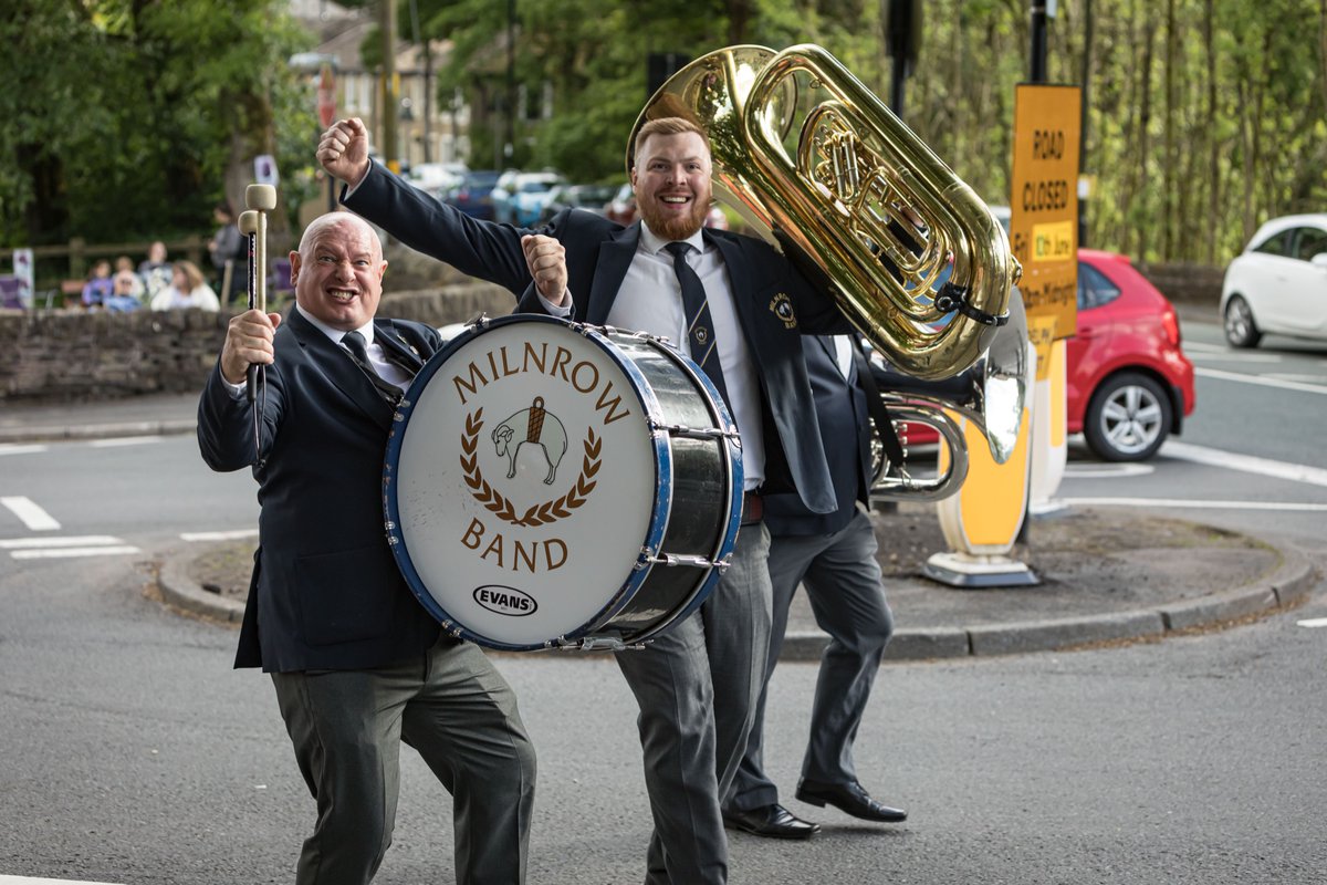 It was brilliant to be back out on the Whit Friday circuit last night in Saddleworth for the first contests since COVID-19 shut everything down. 

We managed to perform at 8 contests throughout the afternoon and evening.

#WhitFriday2022