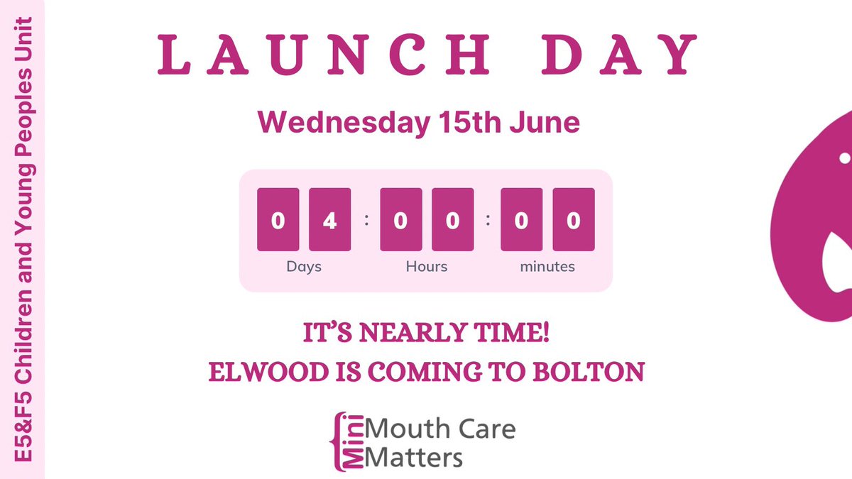 It’s nearly time! <a href="/Mini_MCM/">@Mini_MCM</a> <a href="/toothfairyblog/">Prof Claire Stevens CBE</a> <a href="/bspduk/">BSPD</a>  <a href="/MCM_HEKSS/">MouthCareMatters</a> <a href="/LornaDibnah/">Lorna Dibnah</a> #E5F5 #HealthImprovement #Mouthcarematters #SmileMonth #nhs #childrensnurse #PaediatricNurse