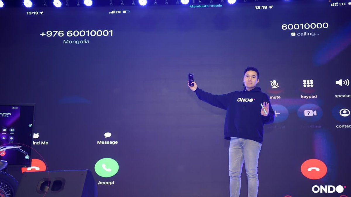 Анхны дуудлага ОNDO байлаа. 🤘🎈

6001-0000 дугаараас 6001-0001 дугаар руу дуудлага хийлээ. ⭕️

#ONDO #TechInvest