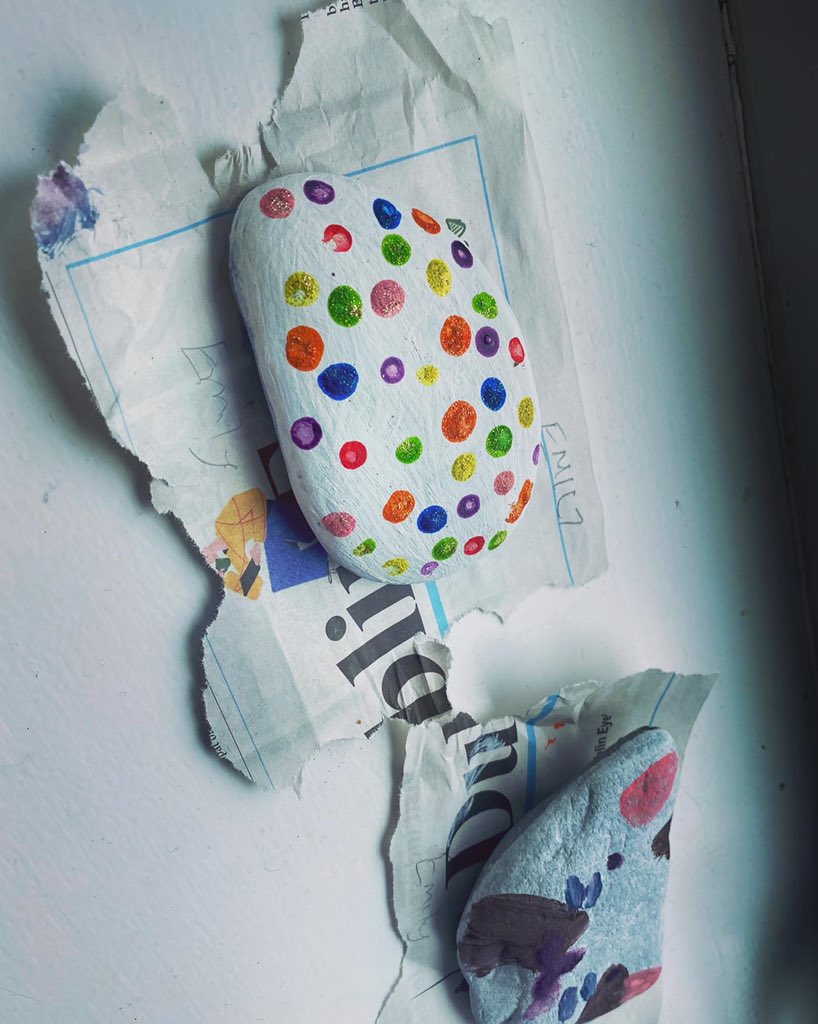 dpetns's tweet photo. A huge thank you to Martina and Vanda from our ECA Arts and Crafts Class who volunteered their time to work with James’ Fifth Class to create our own version of ‘Hidden Stones’ spreading messages of positivity!! 👏🏼
#ChangemakerDay #DPETNSchangemakers #DCUchangemaker #Creativity https://t.co/6ZUH0Vp28M