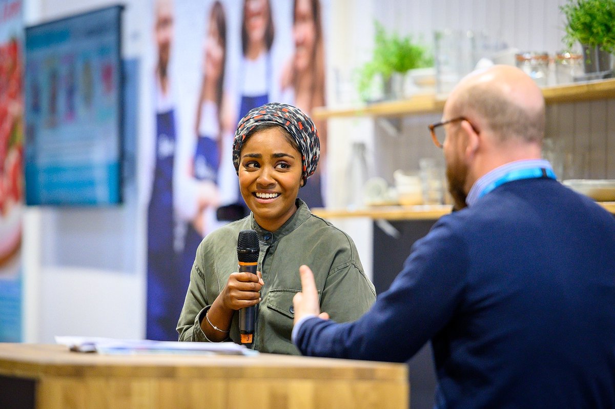 BBCGoodFoodShow's tweet photo. It's free! How can you say no? From endless artisan shopping🛍️ to discovering the secrets to your favourite chefs success at the Let's Talk Good Food Stage🎤 and even meeting them at our daily book signings📚 soak it all up next week!
#bbcgoodfoodshow #bbcgoodfood #bbcgfss #gfss https://t.co/YXthtYAugh