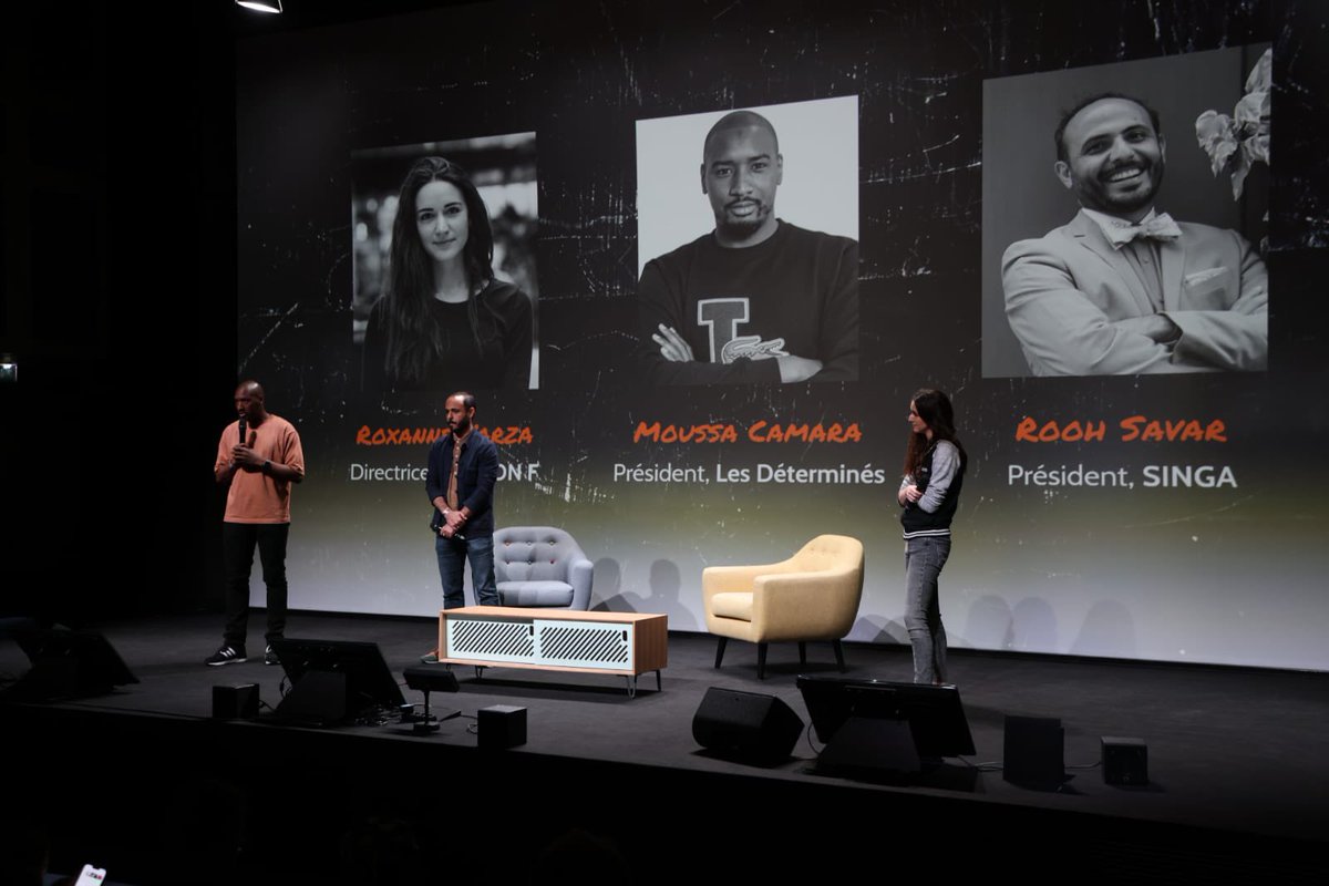 Gregoire_fr's tweet photo. C’est parti pour #FightersDay 2022 à @joinstationf : une journée dédiée à la découverte de l’entrepreneuriat avec conférences, ateliers, animations et plein de surprises avec @LesDetermines et @SINGA_FRANCE…. https://t.co/quVU2L4v9W