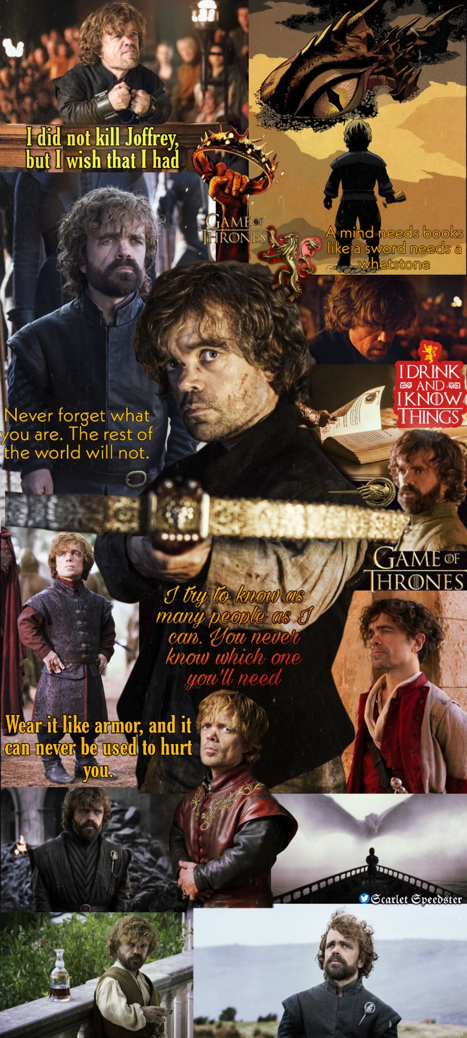 Happy Birthday Peter Dinklage AKA Tyrion Lannister  