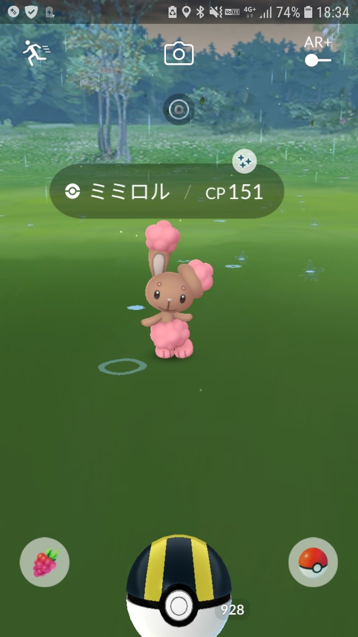 تويتر Chanmk0317 على تويتر 初めまして ポケモンgo 色違い ミミロル T Co Vdssxf4bvu
