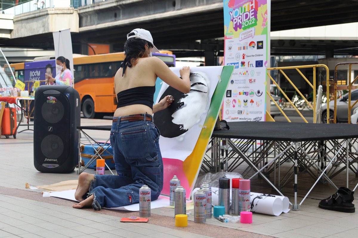 LGBTQIAN+ Art painting