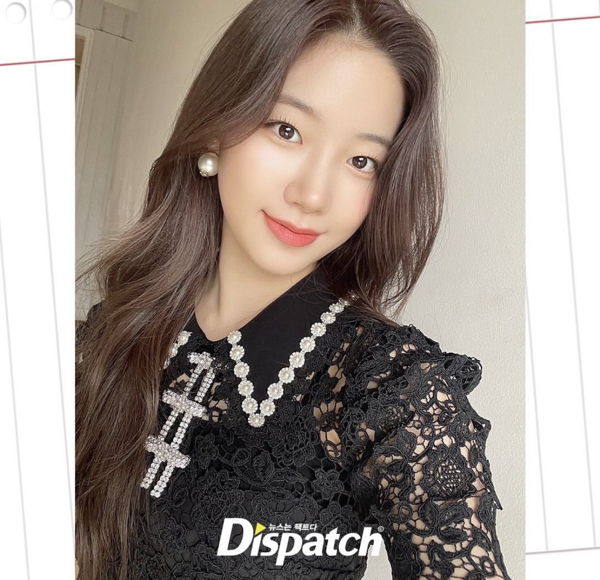 KAZUHA behind selfie for dispatch