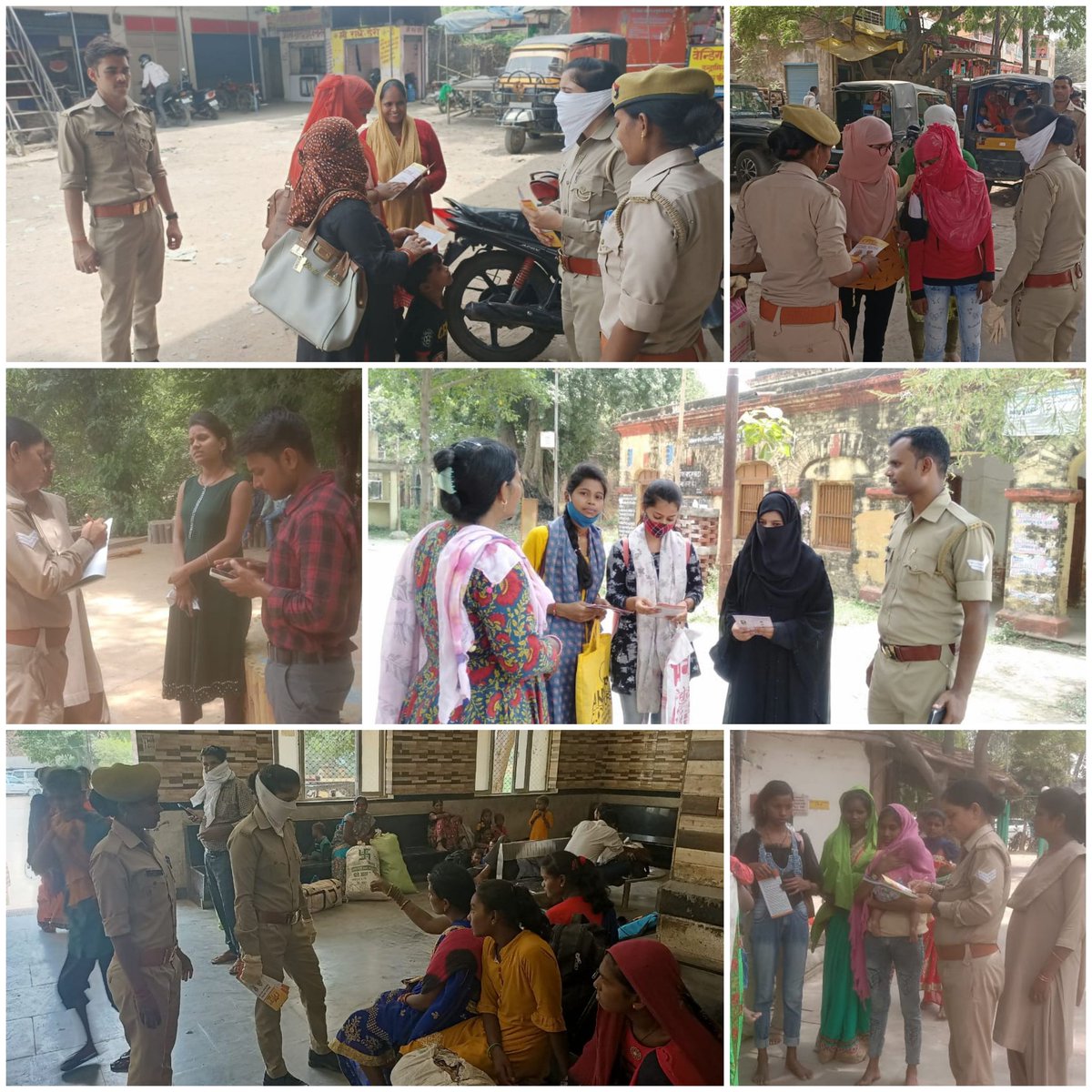 bhadohipolice's tweet photo. #मिशन_शक्ति_अभियान अभियान के तहत समस्त थानों की महिला पुलिसकर्मियों व एन्टीरोमियों टीम द्वारा मंदिर, कोचिंग सेंटर, बाजारों, प्रमुख मार्गो आदि पर की जा रही चेकिंग !!
महिला सशक्तिकरण के दृष्टिगत महिलाओं/बलिकाओं को किया जा रहा जागरूक !! https://t.co/k52cHINcKB