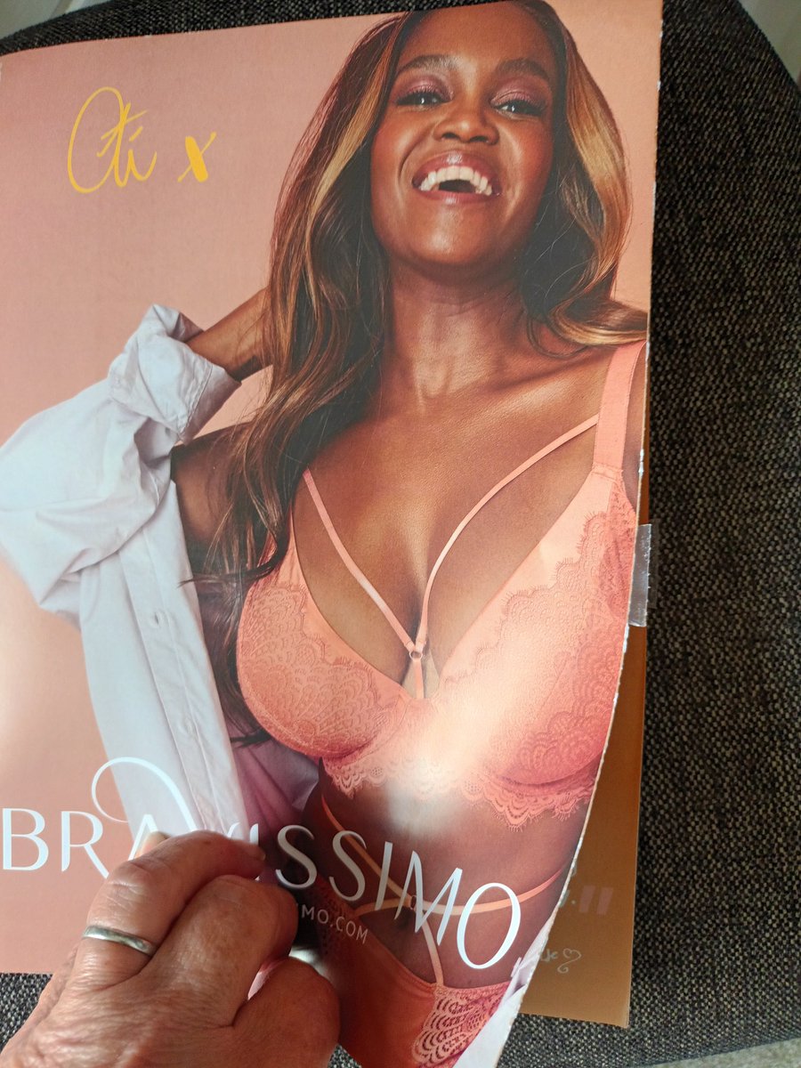 raerend's tweet photo. #bravissimo #otimabuse anyone else's bravissimo catalog been opened by the postman ? https://t.co/lYYV6p395L