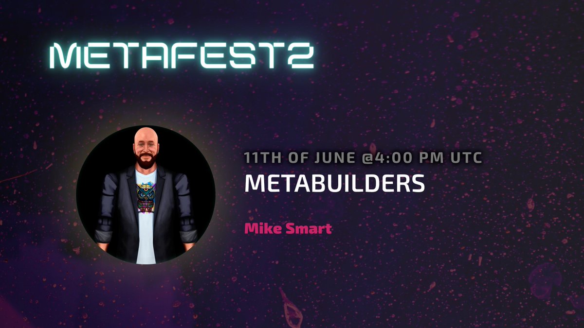 MetaMediaDAO's tweet image. Then continuing with Mike Smart of @meta_builders talking about the services they provide to enterprises wanting to get in on the metaverse