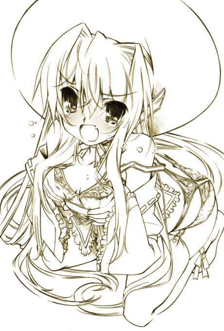 後ろに立ってても相手にして貰えず、最終的に色仕掛けしようとしても胸がなかったメリーさん…なら昔描いたことがあります。 