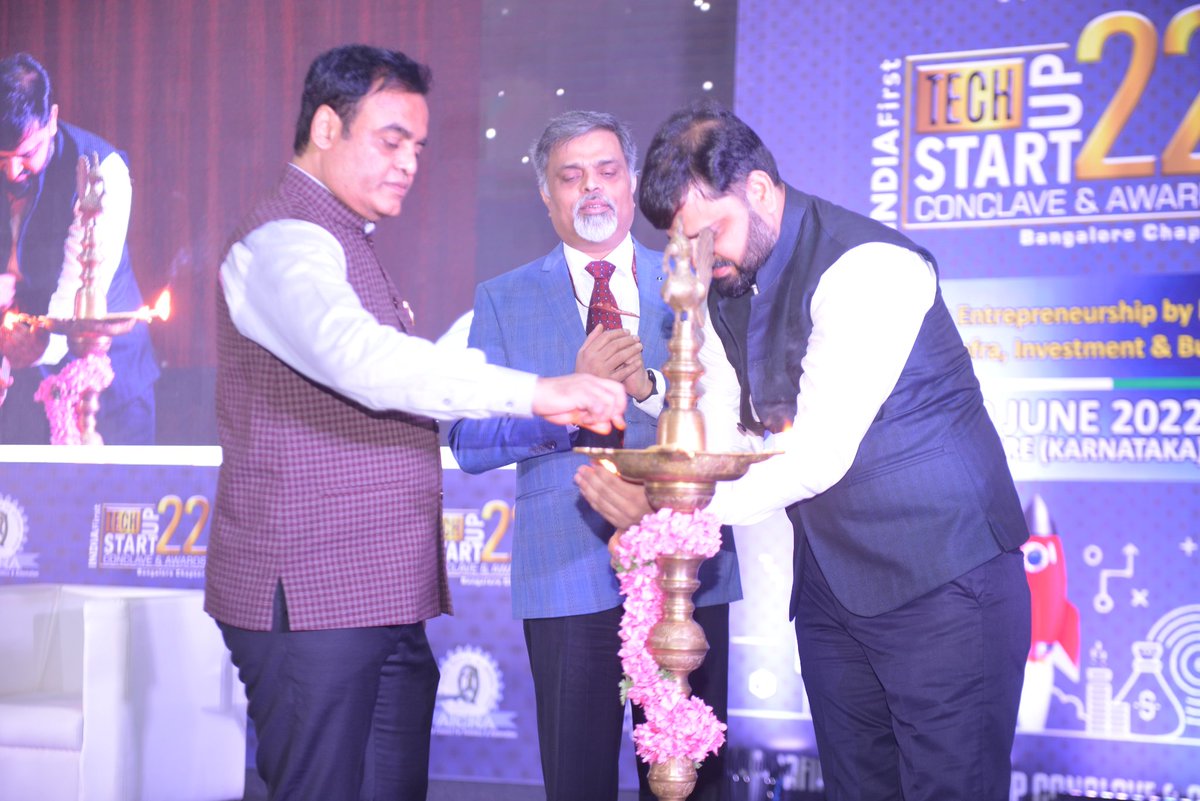 AICRAINDIA's tweet photo. India's most influential startup event, India first tech startup conclave and awards 2022 Bengaluru chapter.#RajSharma #RajeshPathak #drAshwathNarayan #AbhijithPrasannakumar #SanjuktaBadhai #SanjayGajghate #SudhakaranSrambikal #NavneetKaushik https://t.co/B284BxobVt