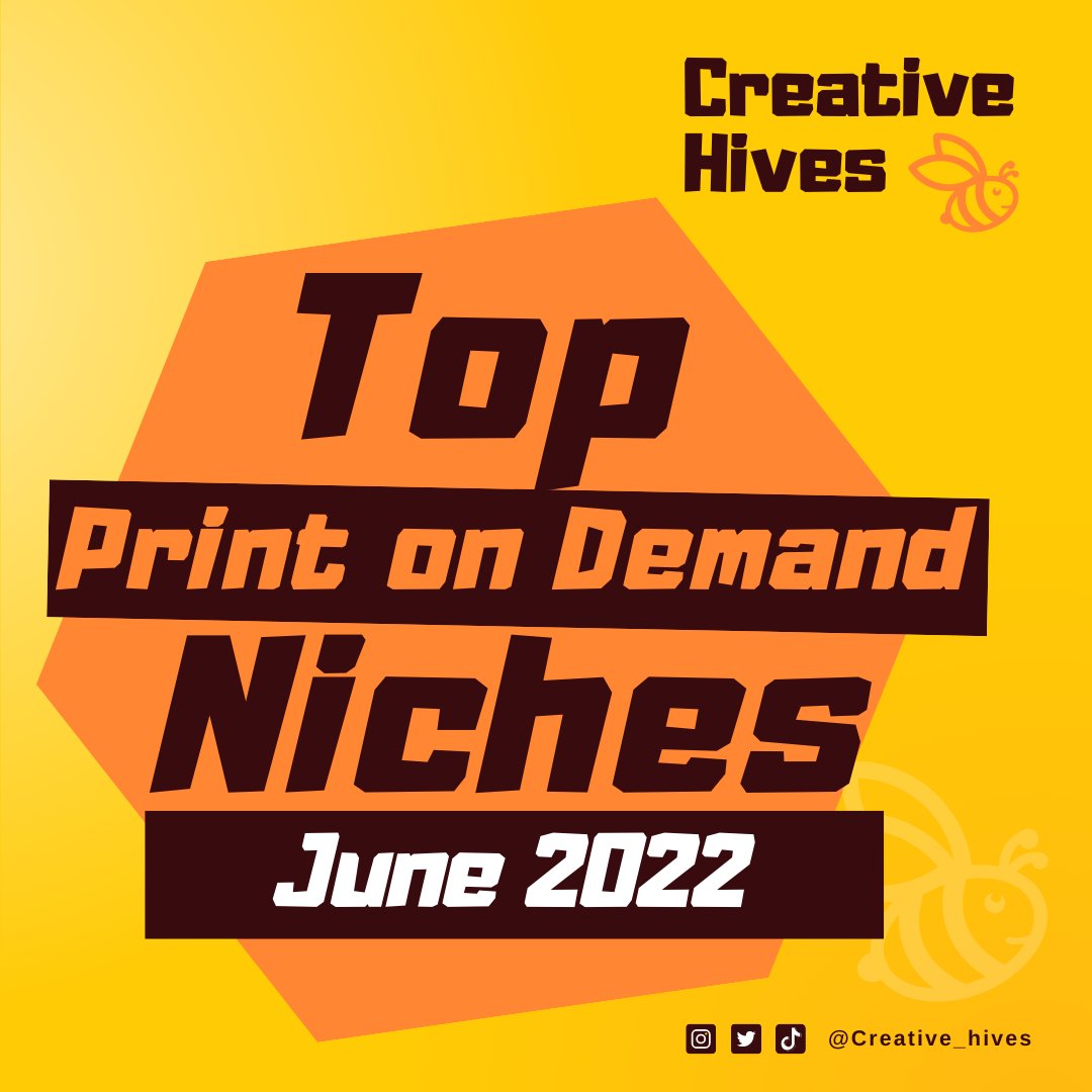 creative_hives's tweet photo. Top Print on Demand Niches for June 2022 🔥

❤

#printondemand #merchbyamazon #printondemandshirt #printondemandshop #redbubble #amazonmerch #pod #tshirtbusiness #redbubbleartist #spreadshirt #society6 #teepublic #tshirts #niches #printondemandniche #podniches #tshirtniche https://t.co/rmUVmjfGO1
