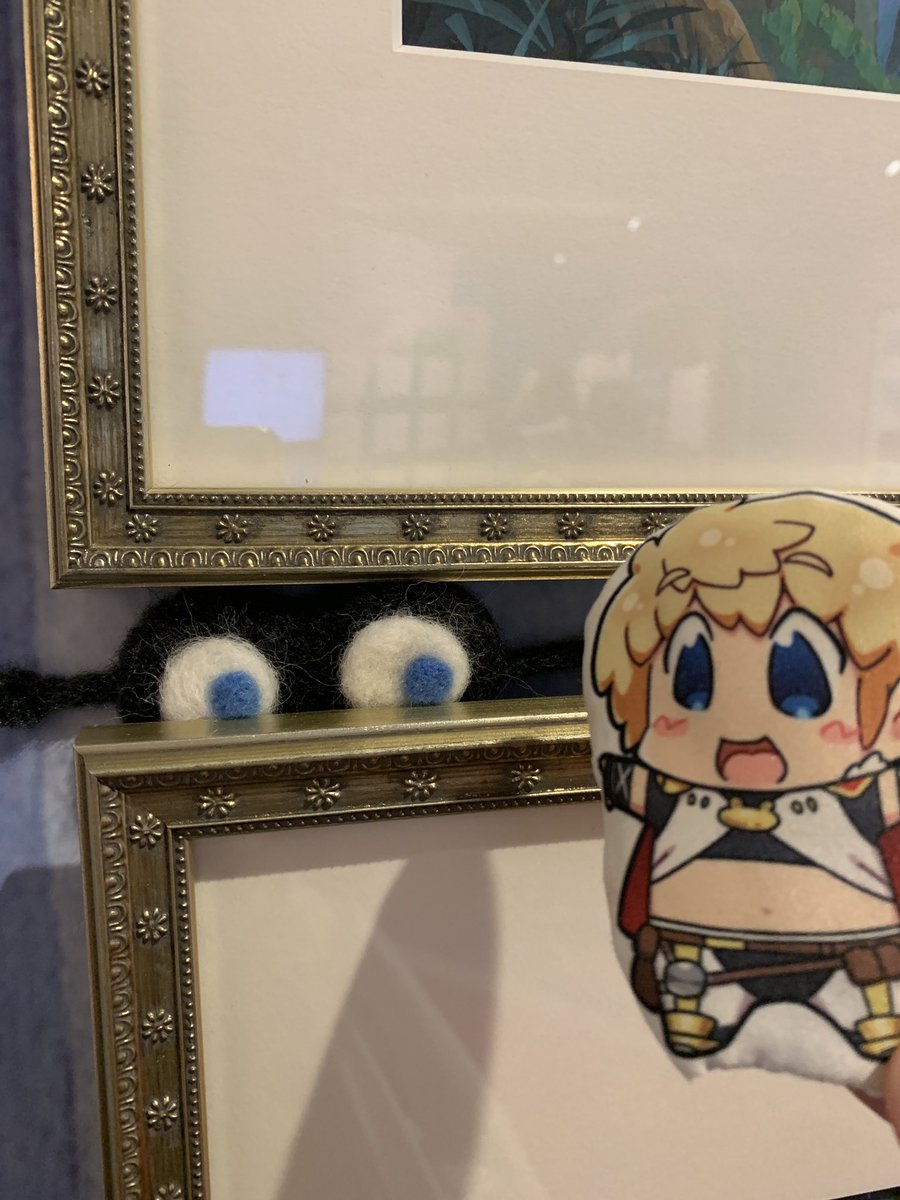 WIT展見てきたー👑
カゲくんもみつけたよ
 #WIT10th #カゲをさがせ 