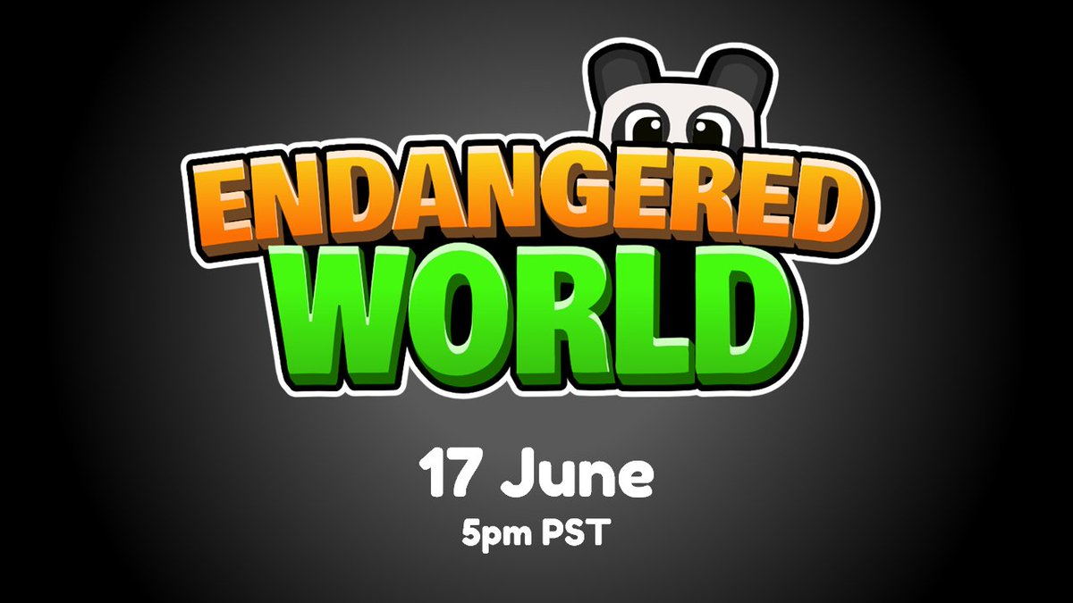 StudioPlayduo's tweet photo. We are releasing our new game 'Endangered World' at 5PM PST on 17 June! ⏰
#Roblox #RobloxDev https://t.co/hBerMWN2Gd