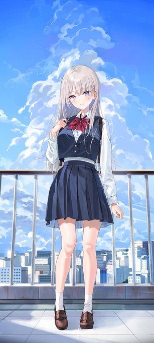 「rooftop smile」 illustration images(Latest)