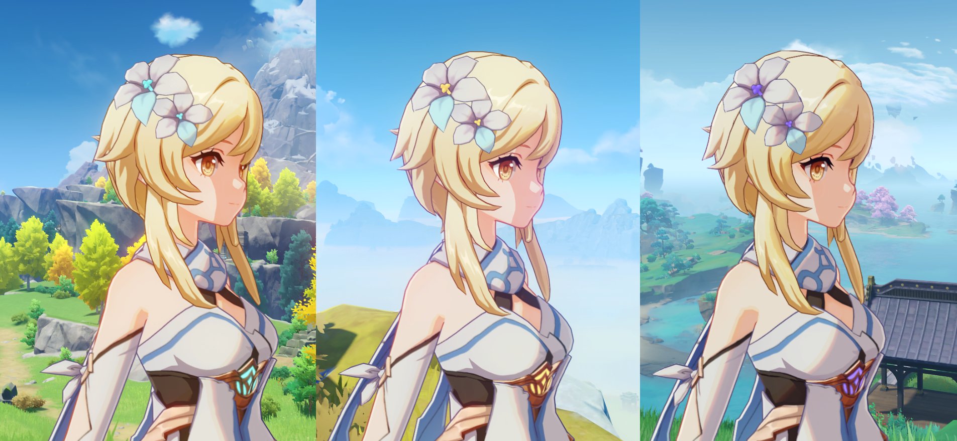 原神ミームjp 蛍は元素によって花の色も変化する 原神 T Co 6vdvrseyan T Co R3zsbmeewn Twitter