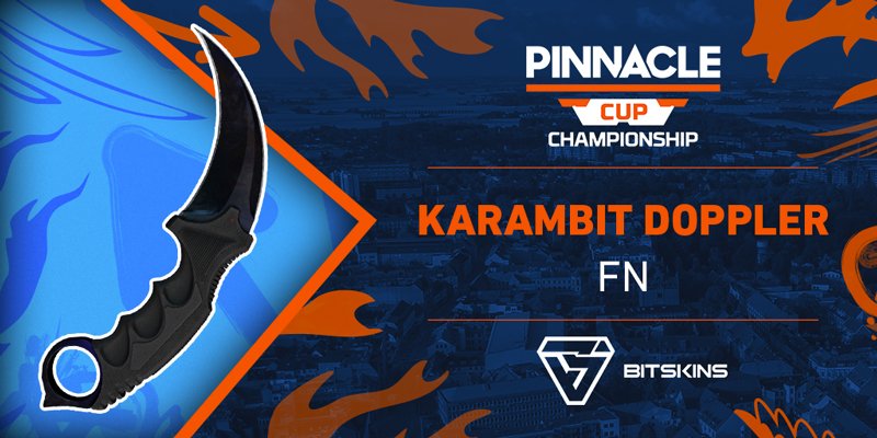 It's final day! And today we got something spicy to #giveaway with one of our partners! 

In order to participate you need to complete the following steps:
➡️Follow <a href="/PinnacleEsports/">Pinnacle Esports</a>
➡️Follow <a href="/BitSkinsCom/">BitSkins | Buy and Sell CS2 skins</a>
➡️RT + Tag a friend

Winner drawn Sunday! 🔥 

#PCCLUND #PinnacleCup #CSGO