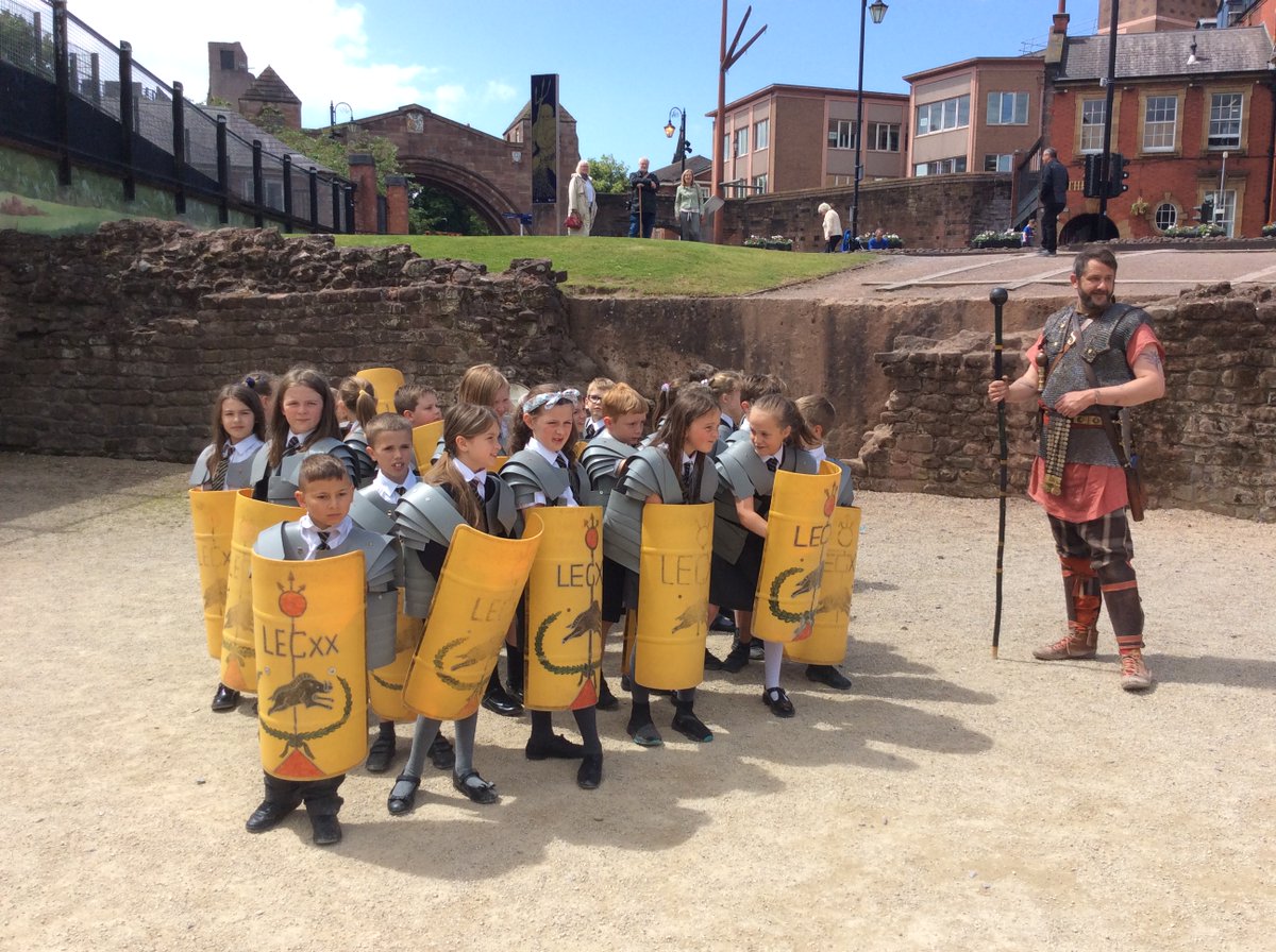 BreretonPrimary's tweet photo. Year 3 had a fabulous day in Chester learning about the Romans. Thank you to everyone @RomanTours https://t.co/f57sHnYXSz