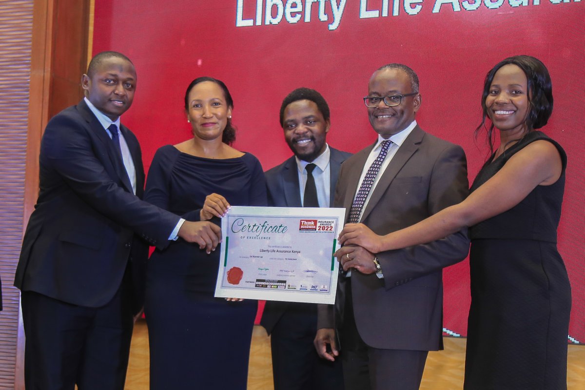 LibertyLifeKe's tweet photo. We are humbled and honoured to be recognised at the Think Business Awards. We take great pride in our approach to ensuring our clients receive exceptional customer service at all times and the awards recognise the efforts we have made toward this.
#InsuranceAwards2022 https://t.co/5uWzQQZoT6