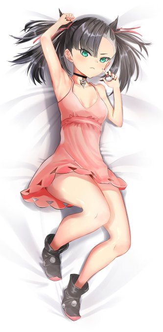#マリィ 抱き枕カバー風
#marnie #pokemon 