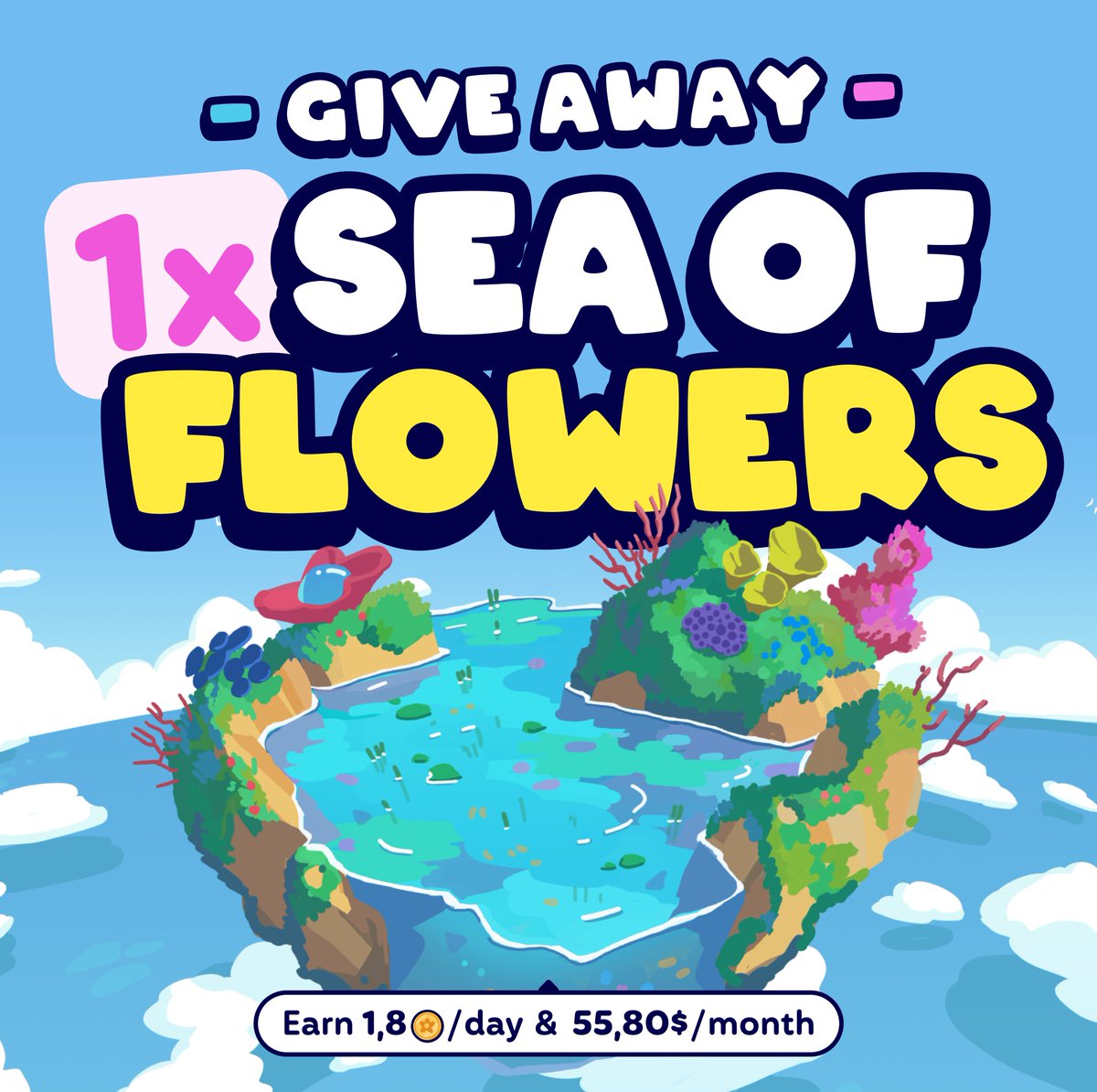 🔥Octoron Rift x Flower Fam 🌸

We will be Giving Away:
• tickets1x Sea of Flowers FREE Land 

No. 1 in NFT Token Yield Rankings:
flowerfam.gitbook.io/oasis-2.0/

To Enter:
• Follow
<a href="/FlowerFamNFT/">Flower Fam</a>
<a href="/OctoronRift/">OctoronRift</a>
• Like + Retweet
• Tag 3 Flower Fams

⏳️48 Hrs !