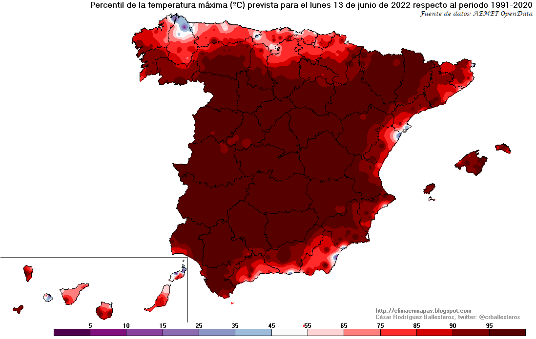 Es cierto que el calor en verano es 'normal', pero estas temperaturas distan mucho de ser normales. Mucha precaución y sentido común para evitar disgustos. ☀️☀️