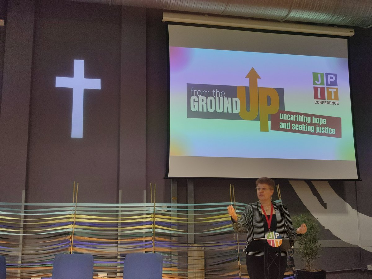euni2john's tweet photo. #jpit2022 Eunice @Purpleeuni1 brings reflection from our speakers, "what we're you encouraged by, where do you see hope?" https://t.co/zmzMYTtNSx