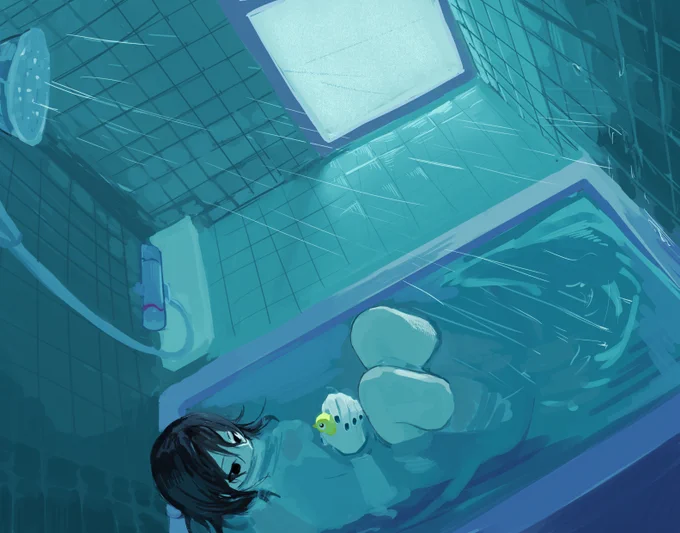 LUKA.()さん朔日ハチ()から引用RTでお気に入りの絵を4枚載せて4人に繋ぐ[アートトレイン]が来ました。正直最近の絵はだいたい好き。友達がいないので終着駅とさせて頂きます  
