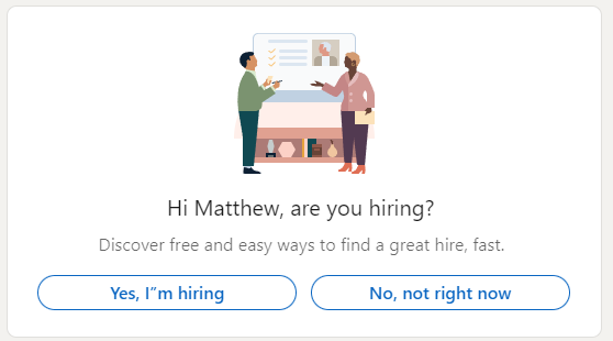 mattyt1483's tweet photo. @LinkedIn Spot the typo - I"m serious. https://t.co/AP1rmm6L2K