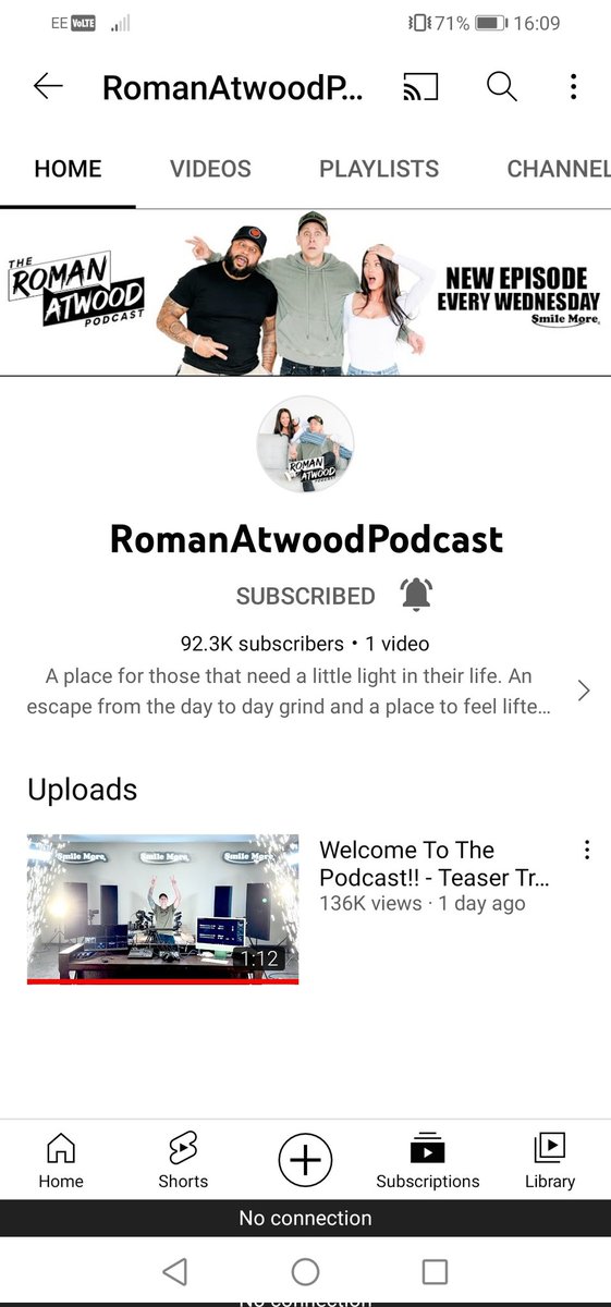 plee2136's tweet photo. @RomanAtwood @brittneyatwood hey guys I have followed you, can not wait to watch your new content please can I just get a message saying hi would make my day thank you https://t.co/YoahjI1RSN