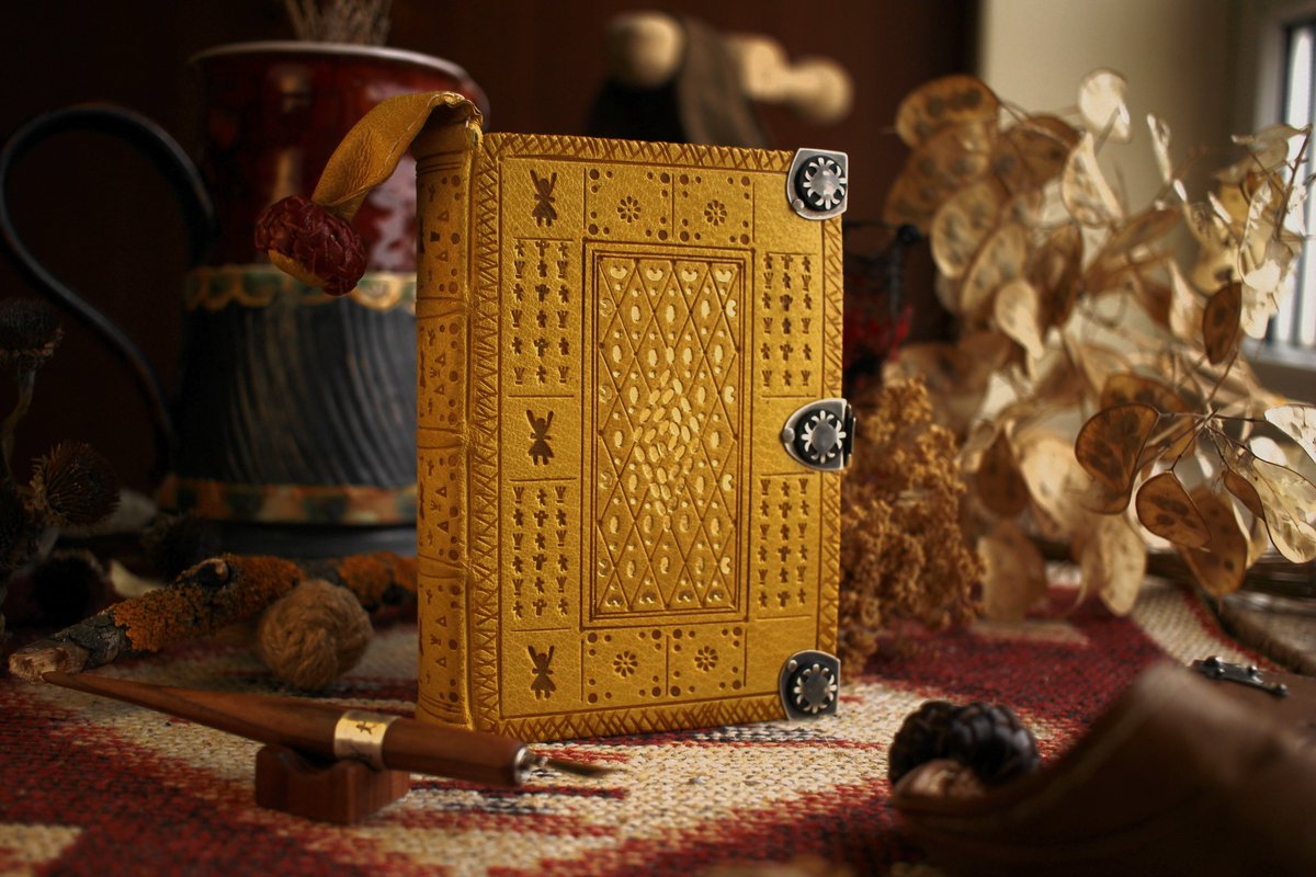 iostopan's tweet photo. A primal decorative exploration with girdle book elements in a strange new reimagination of a classic structure. The silver fittings in combination with ebony wood are designed and made by my father. #bookbinding #bookarts #stopan #contemporarycraft https://t.co/w1bKpHrYZP