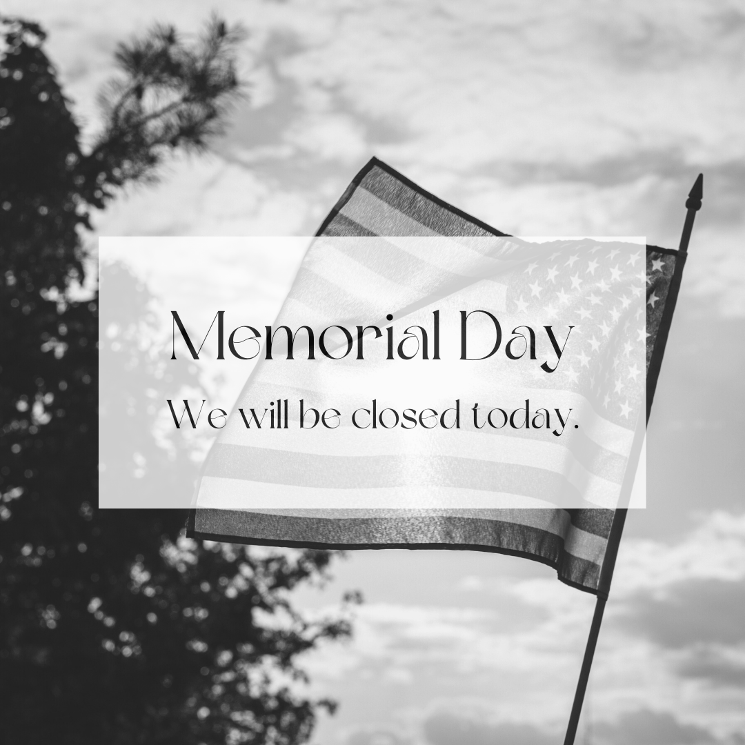 We would like to honor all of those who have made the ultimate sacrifice for our freedoms. Thank you for your service! Happy Memorial Day!