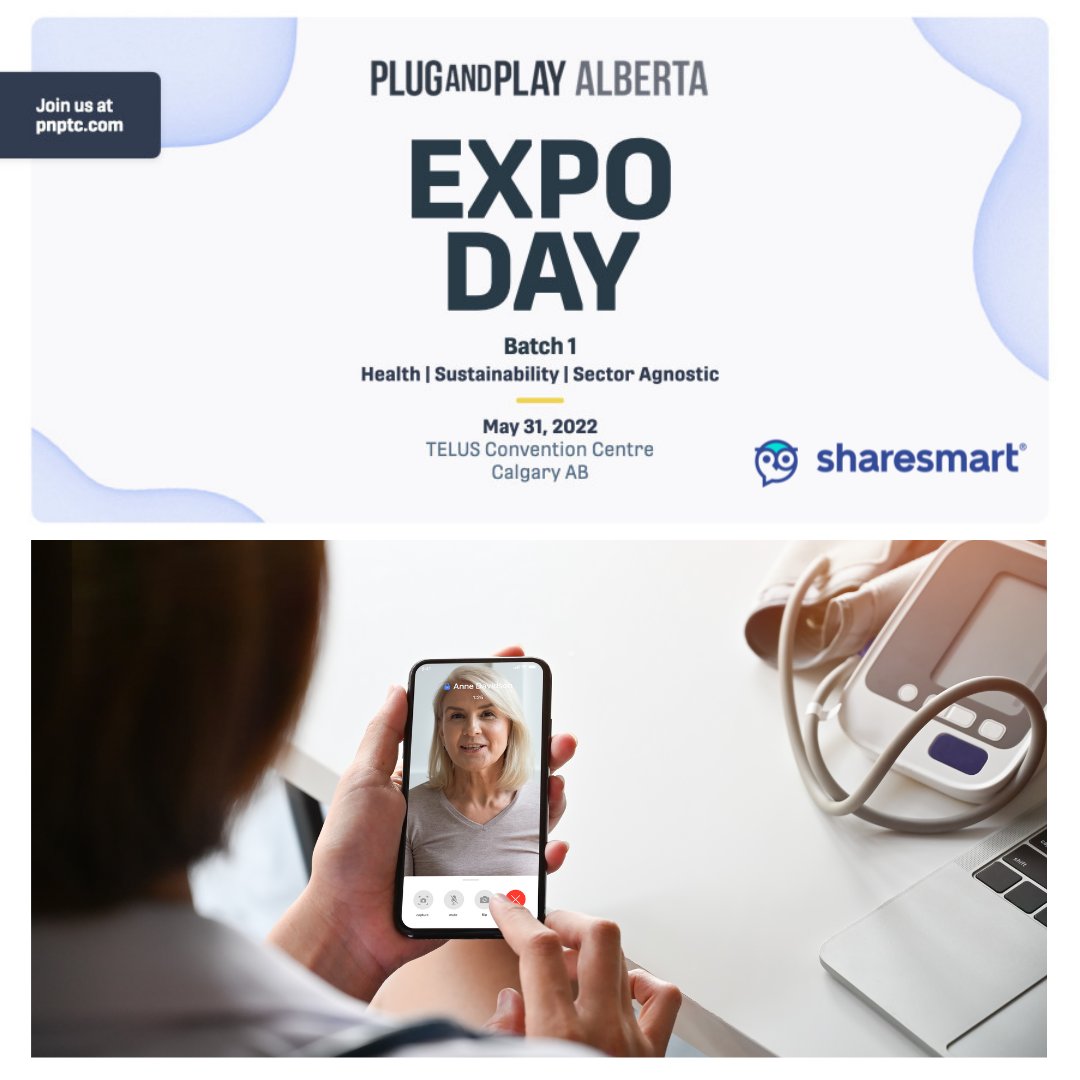 ShareSmartApp's tweet image. One more day until Plug and Play Expo Day! Register here if you&apos;re interested in tuning into pitches and panels by Canadas leading startup teams: eventbrite.ca/e/plug-and-pla…