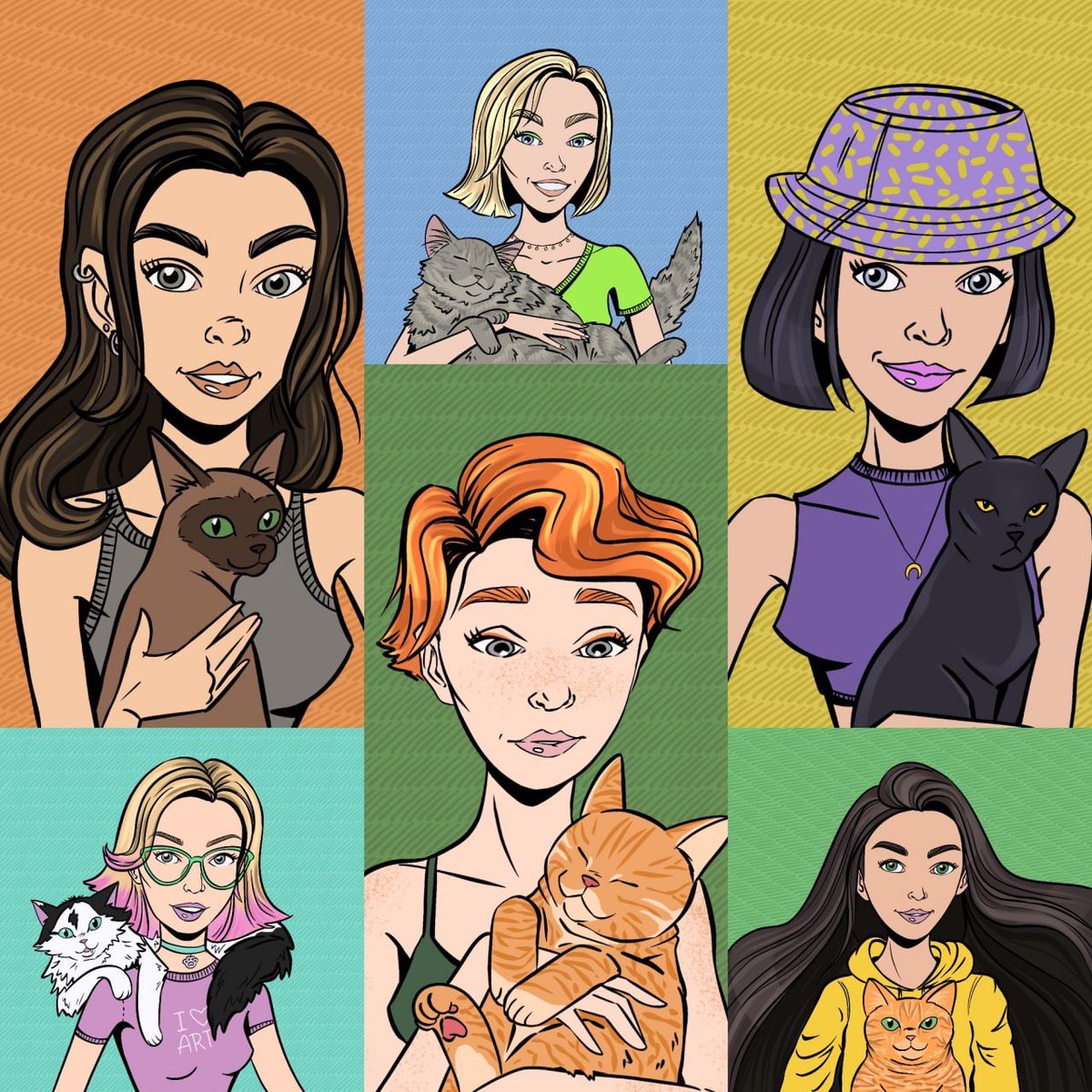 Vikki_Look's tweet image. Hi🌿there is my new #NFTCollection “girl and her cat” with a little stories at  @opensea, each is for 0.05 $ETH
Of course 1/1
opensea.io/collection/vl-…