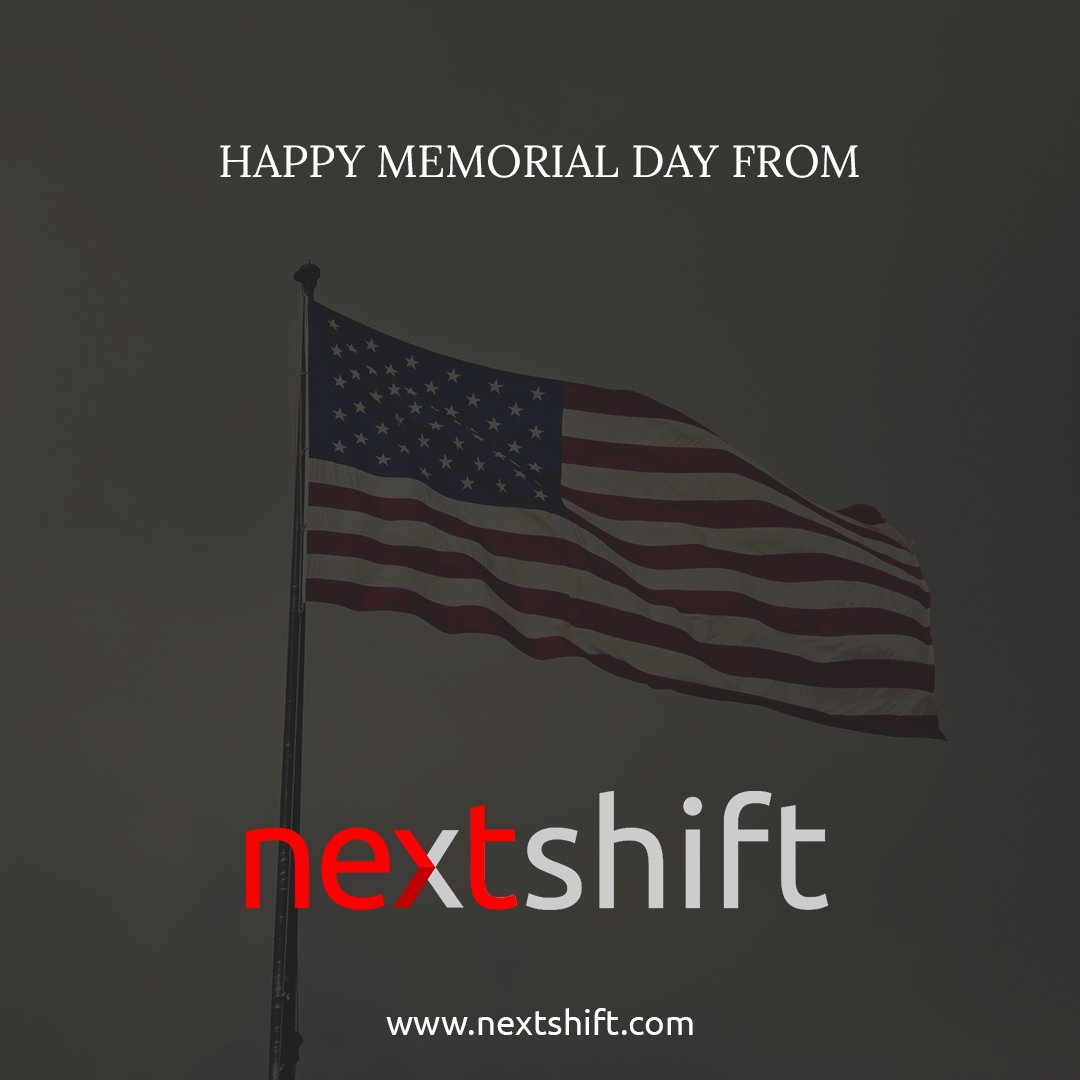 NextShiftllc's tweet photo. Happy memorial Day!

#memorialday #nextshift https://t.co/9FRiAOl72u