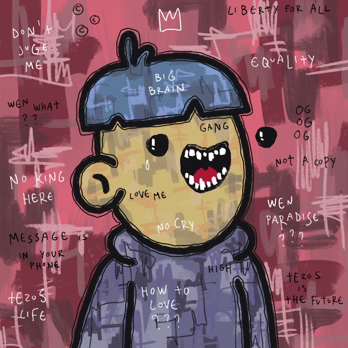 I picked up this incredible <a href="/Doodlesquiat/">𝐃𝐨𝐨𝐝𝐥𝐞𝐬𝐪𝐮𝐢𝐚𝐭</a> this morning