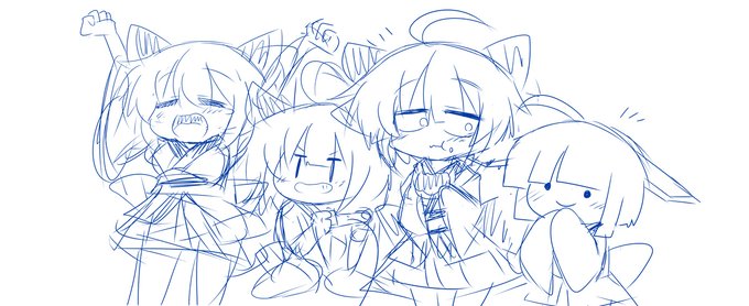 らくがきりたんたかたんたんたん 