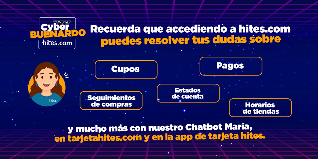 ¡El Chatbot María está listo y dispuesto para resolver todas tus dudas!