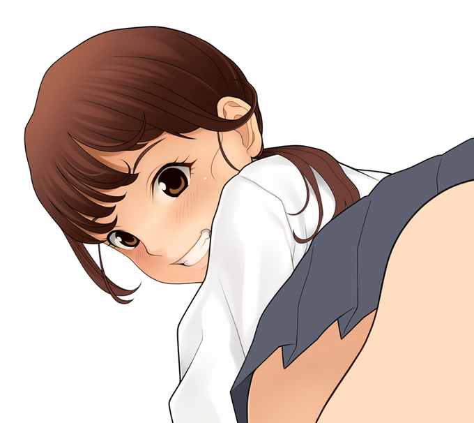 「ass brown eyes」 illustration images(Latest)