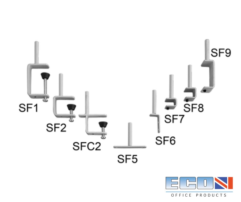 EcomfgLtd's tweet photo. SF clamps fit the following desk screens:- SFP, SFAB &amp; SP.

you can visit us on https://t.co/2V1gFuQBMV
#officefurniture  #officemanufacturer #partitions #officedivider #officescreens https://t.co/Ywt2sJHieh