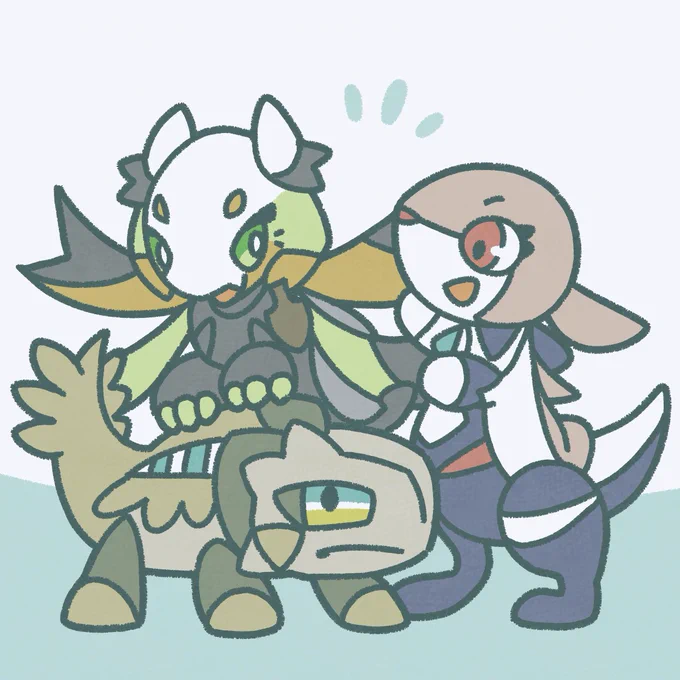 なにかににてるいきもの #にじっこどうぶつ 