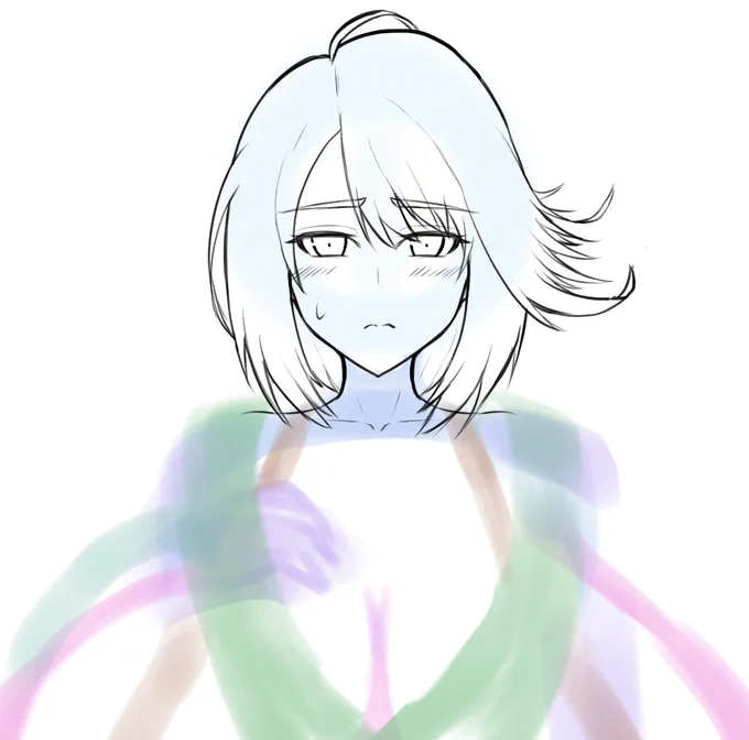 描いてます 