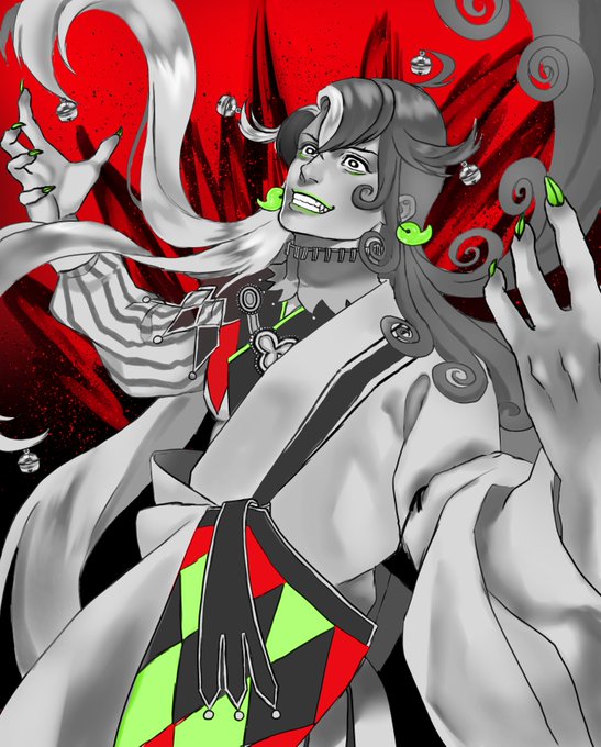 前描いたリンボ気に入ってるから時間できたらリメイクしたい。 