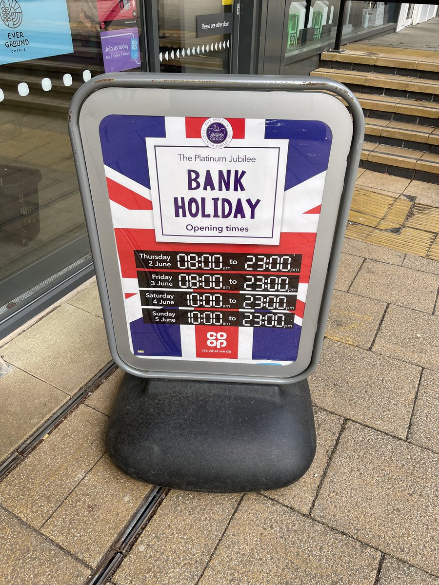 KeeleSU's tweet photo. The winners of our Jubilee Bunting Colouring Competition are displayed front and centre, with each winner receiving a Co-op goody bag 🎉 https://t.co/ldxi9bgolK
