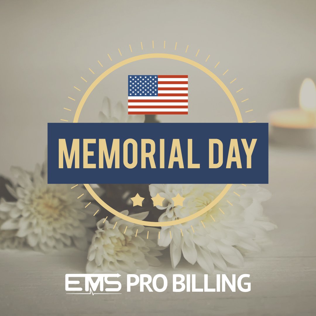EMSProbilling's tweet photo. Let us Remember and Honor on Memorial Day.
#MemorialDay #memorial #remember #honor #companyculture #community #network #awareness #AR #billing #EMSPROBILLING https://t.co/q8sJDXLC8M