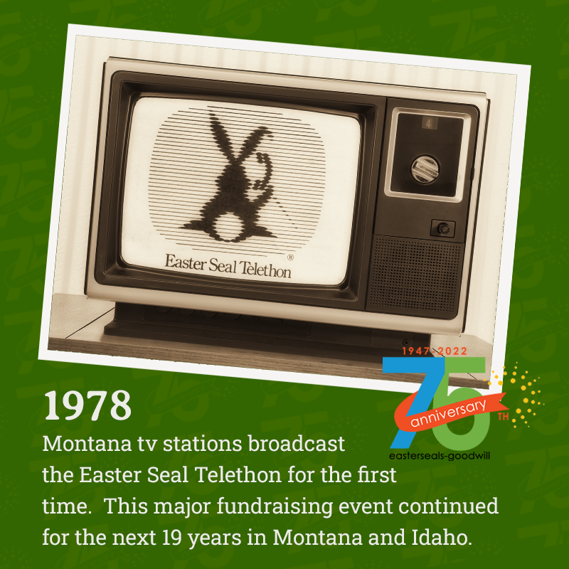 esgwnrm's tweet photo. In addition to broadcasting the national Telethon, individual stations also aired frequent local segments, which featured local television personalities, businesses, and families.  Learn more about interesting facts about our history at https://t.co/gGjhO364c2. https://t.co/5fQxW9zx1w