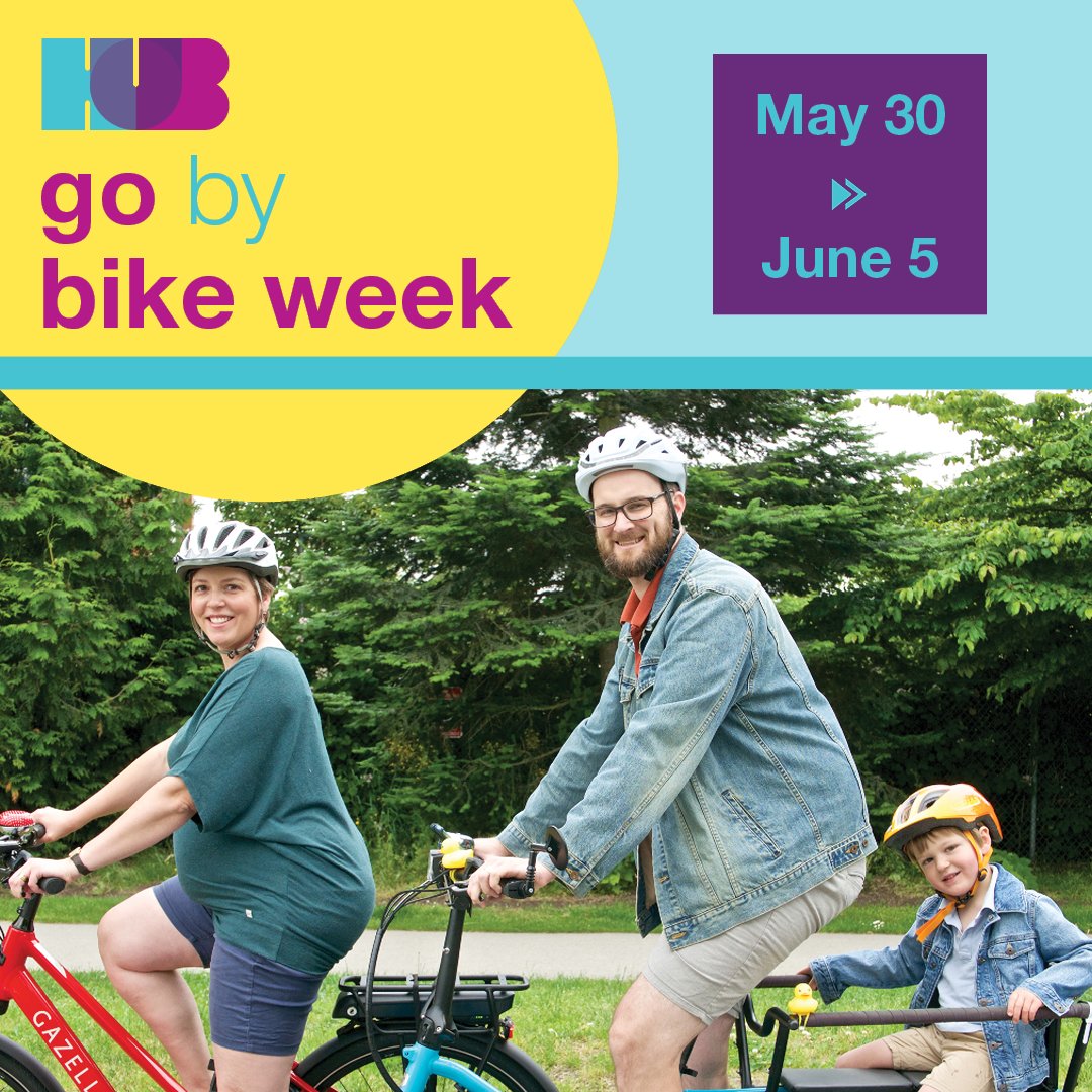 CityofVancouver's tweet photo. #GobyBikeWeek begins today! Join our #WalkBikeRoll group @WeAreHub’s Celebration Stations at Joyce Collingwood Station from 4 – 6 pm. Enjoy free cycling resources, snacks, bike maintenance and more!
https://t.co/AmwPWS54iO
#gobybikeweek #walkbikeroll #knowledgehubs https://t.co/YRhiIQSI3v