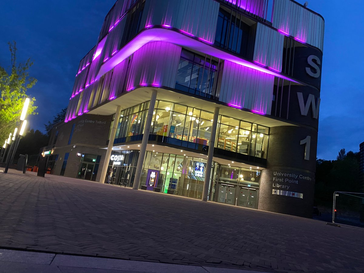 TelfordWrekin's tweet photo. 🇬🇧 👑 Borough landmarks will be lit purple on Thurs 2 June
💜 War Memorial, Lychgate Wellington💜Gateway to St Nicholas Church Yard  Newport 
💜Jubilee House Madeley 💜Captain Webb Memorial Dawley 💜The Place Theatre Oakengates 💜Ironbridge 💜Southwater #jubileetelford #HM70 https://t.co/o6kwByyBwe